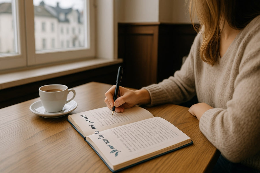 My Coffee Shop Journaling Routine and Why It Helps Me Breathe Again